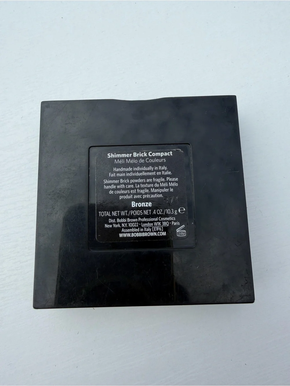 #31 Bobbi Brown Shimmer Brick Compact BRONZE Disconnected Used